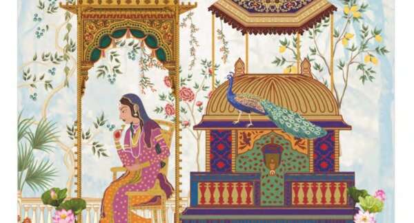 WALL PAPER CEDAR LEATHERETTE